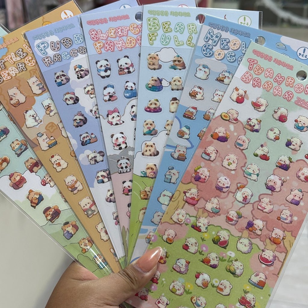 Mini stickers Animalitos