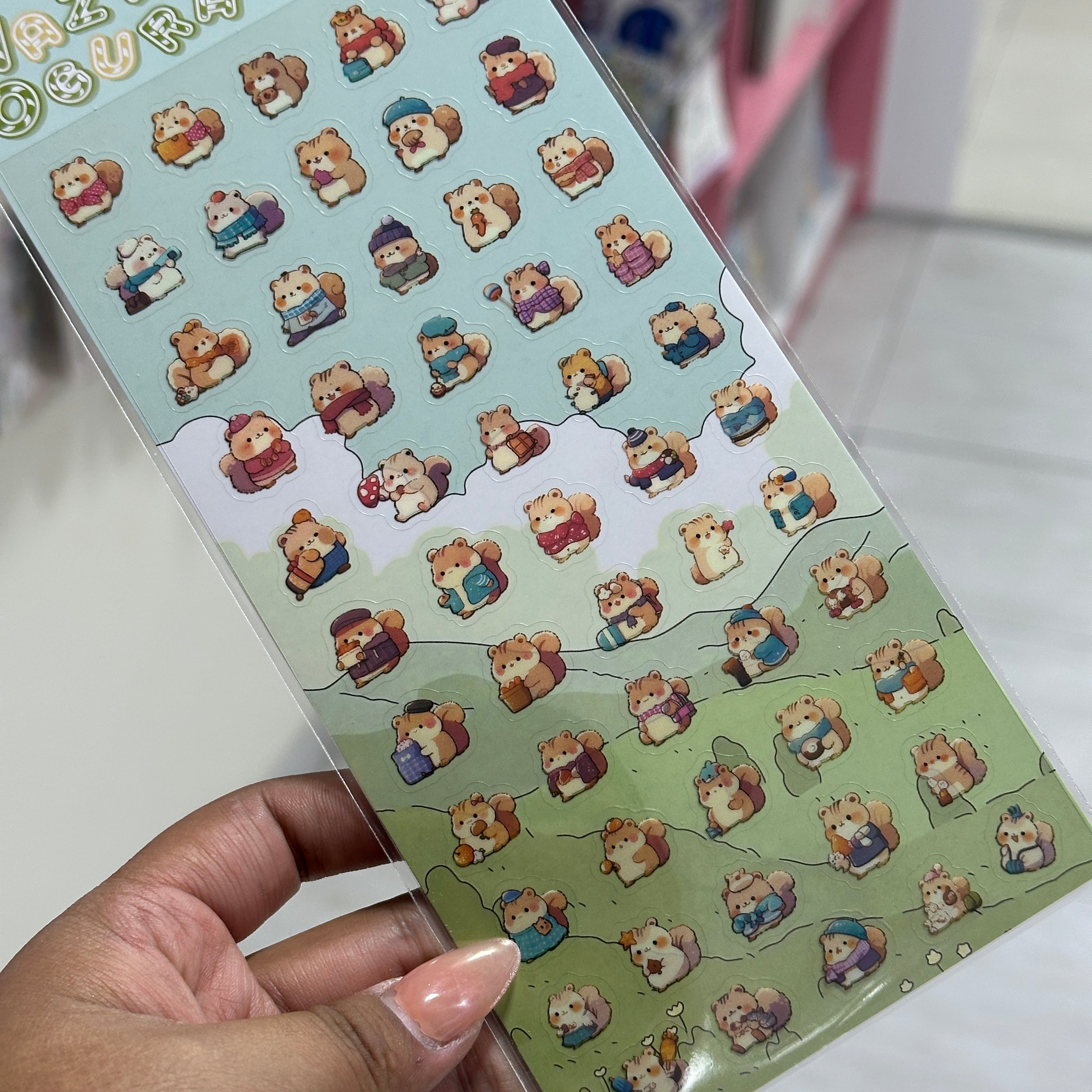 Mini stickers Animalitos