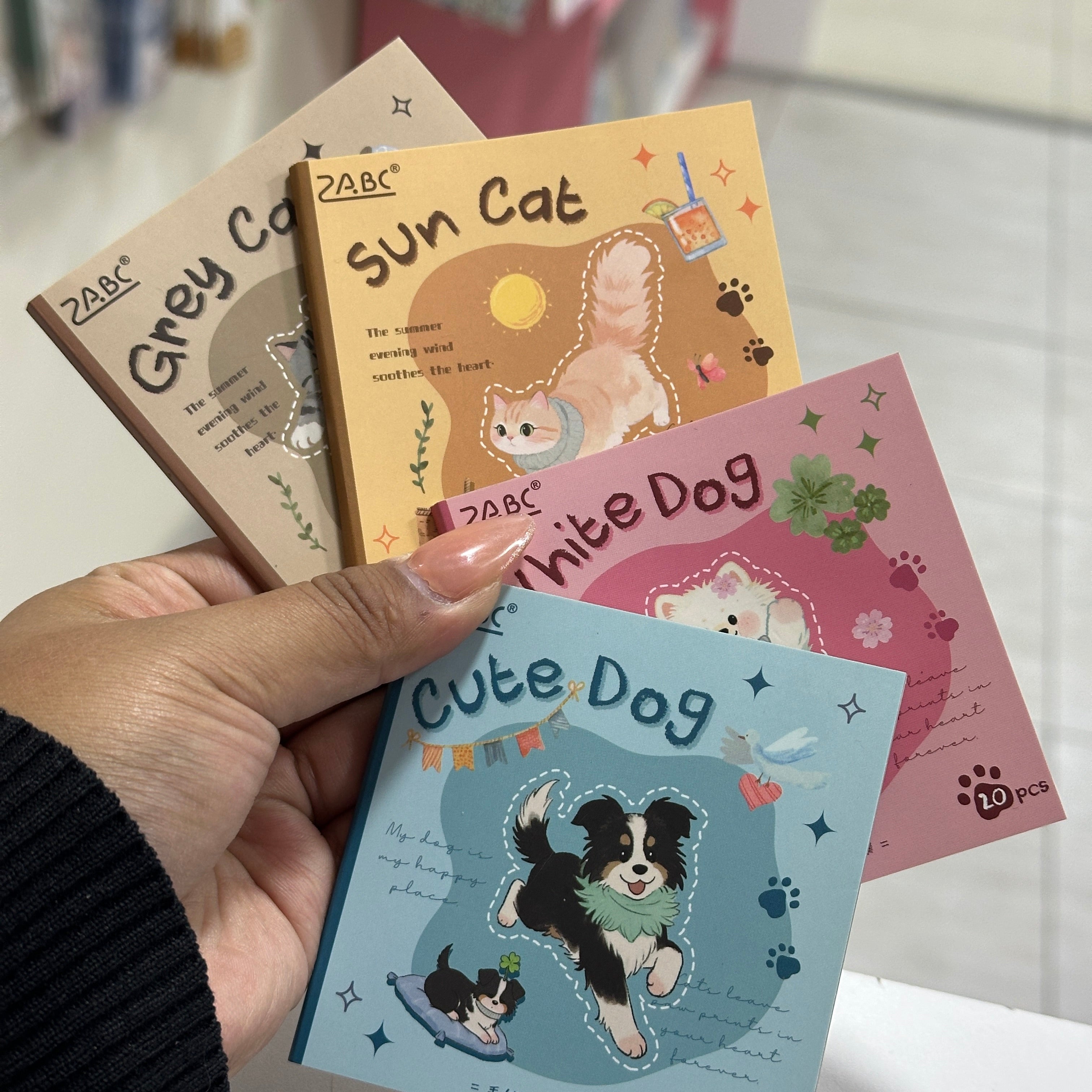 Mini libros de Stickers - Animalitos