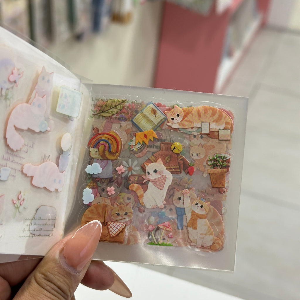 Mini libros de Stickers - Animalitos