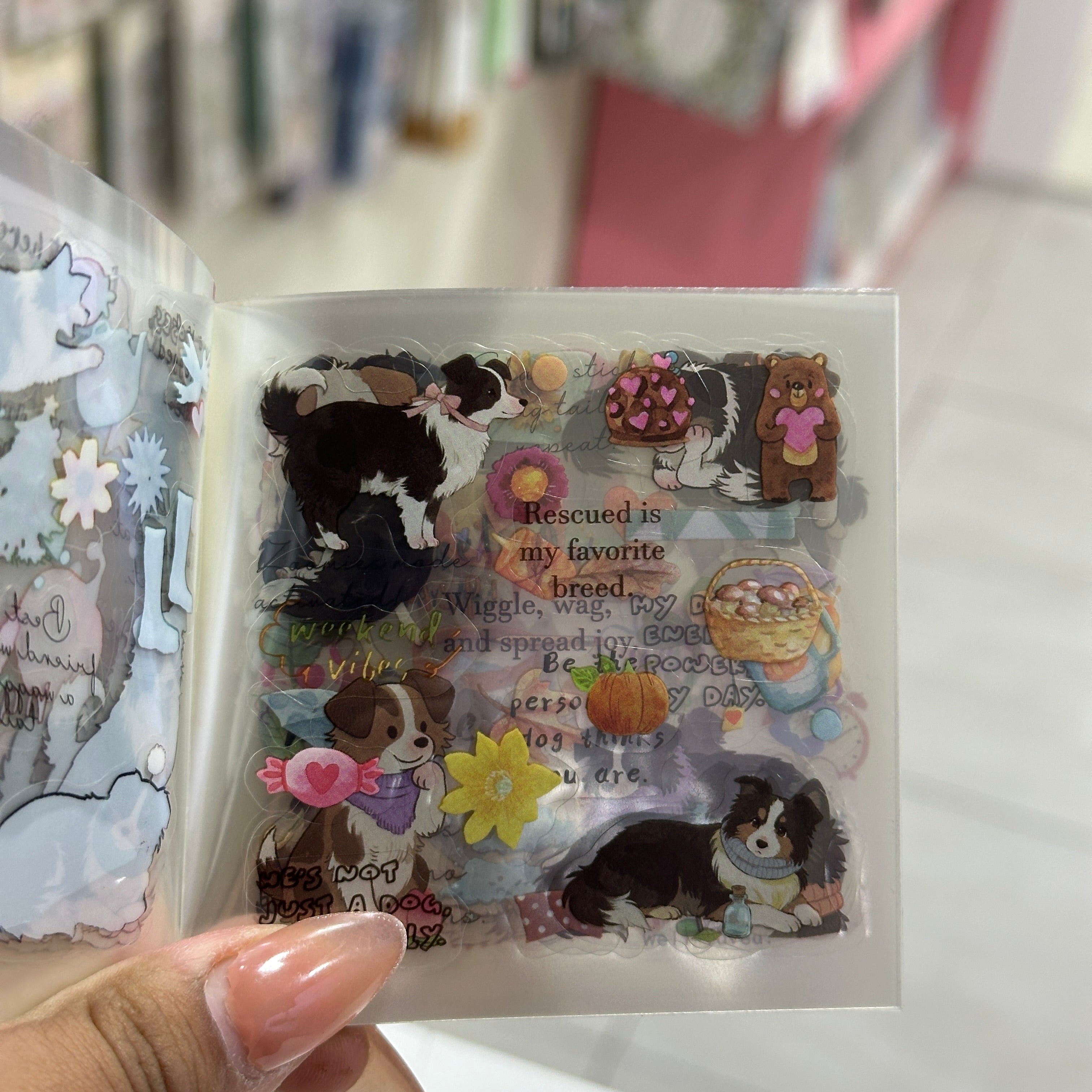 Mini libros de Stickers - Animalitos