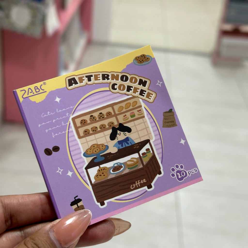 Mini libros de Stickers - Gatitos Situaciones Cotidianas