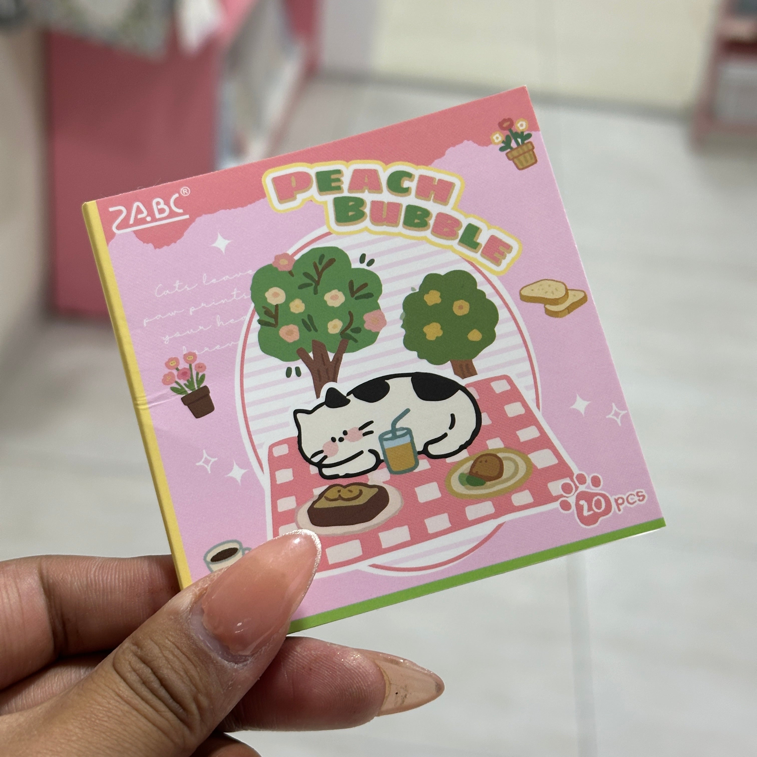 Mini libros de Stickers - Gatitos Situaciones Cotidianas