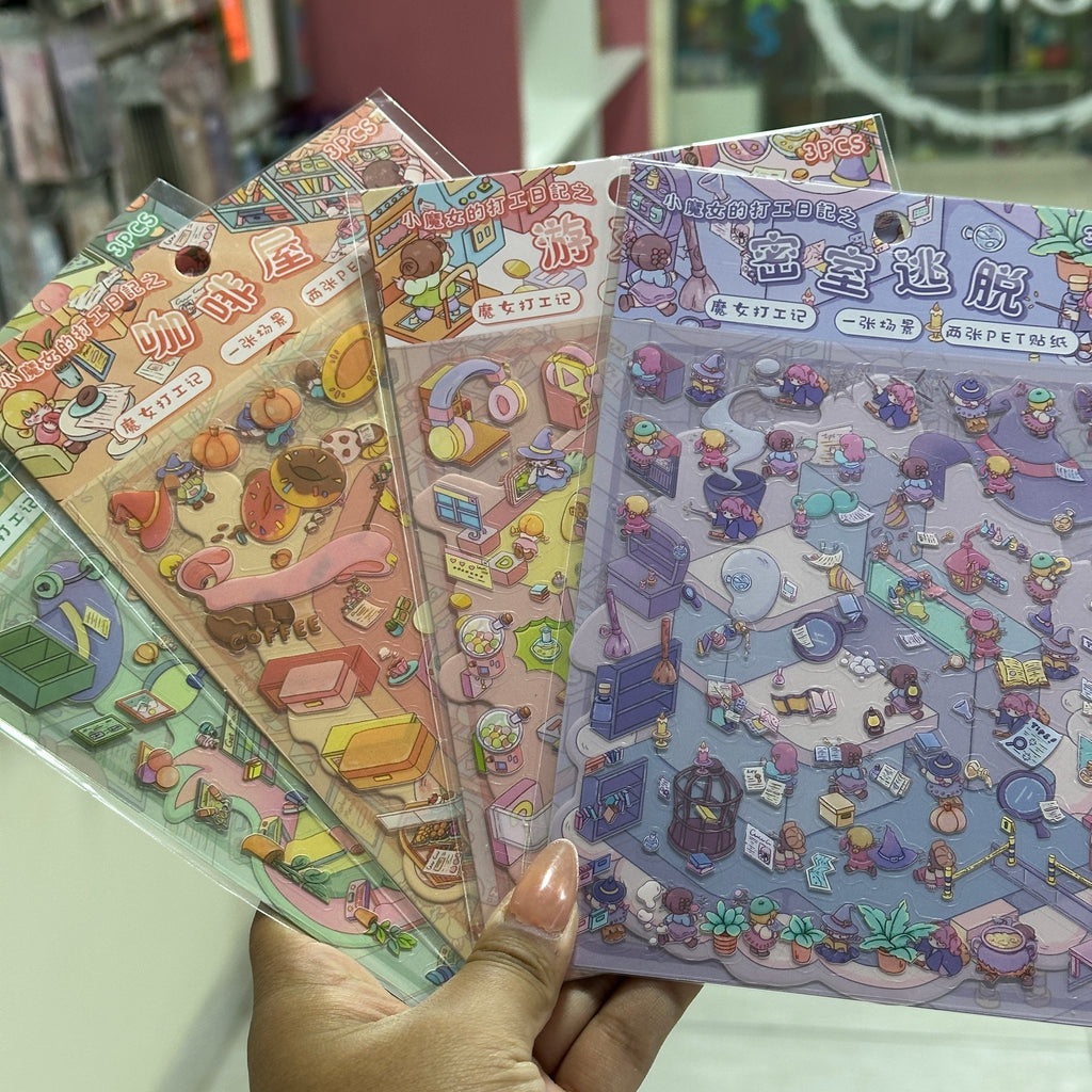 Stickers escenarios