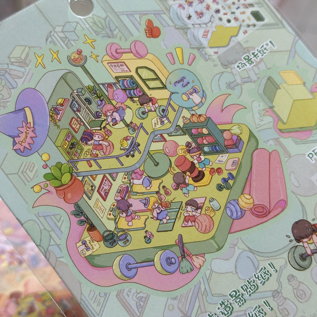 Stickers escenarios