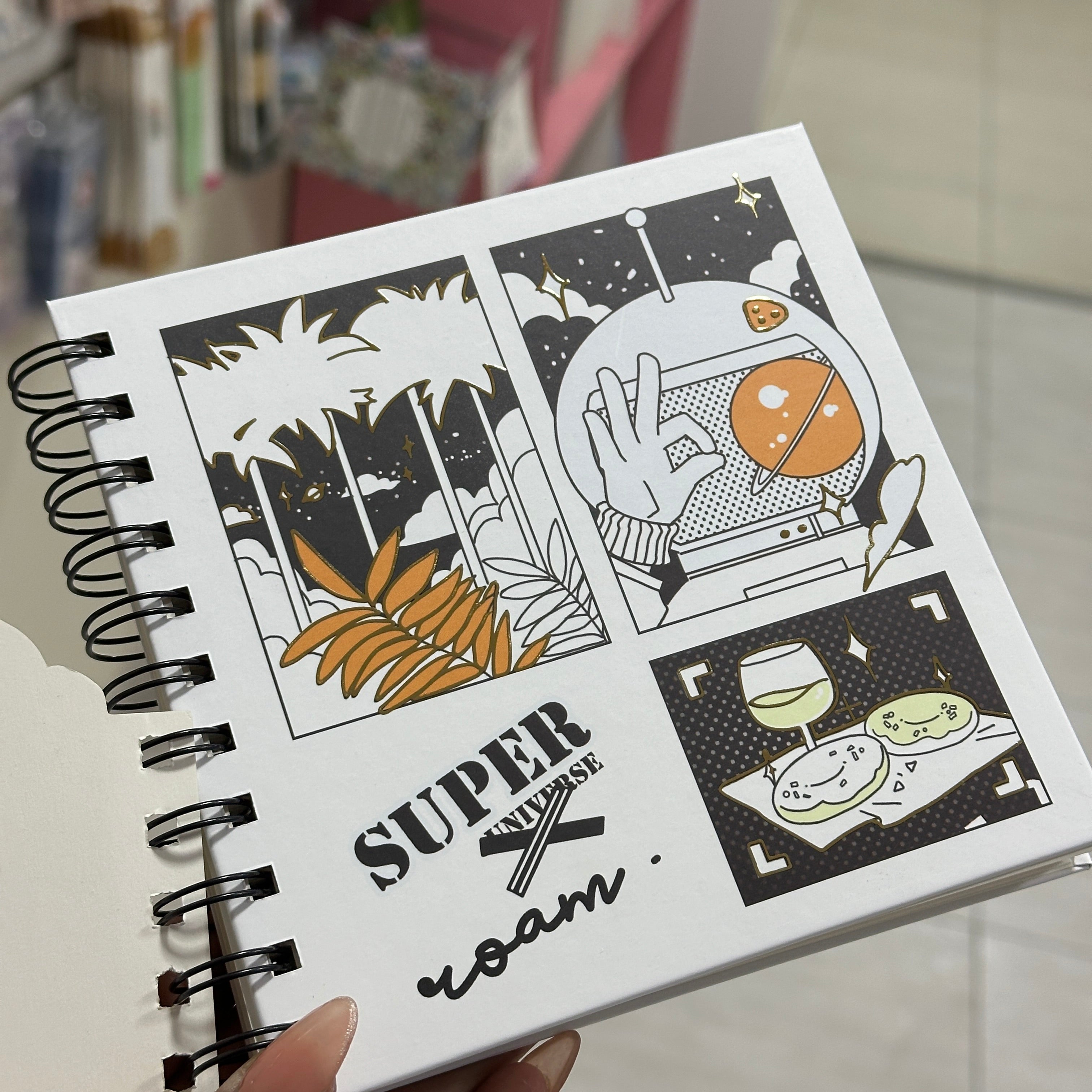 Libretas astronauta