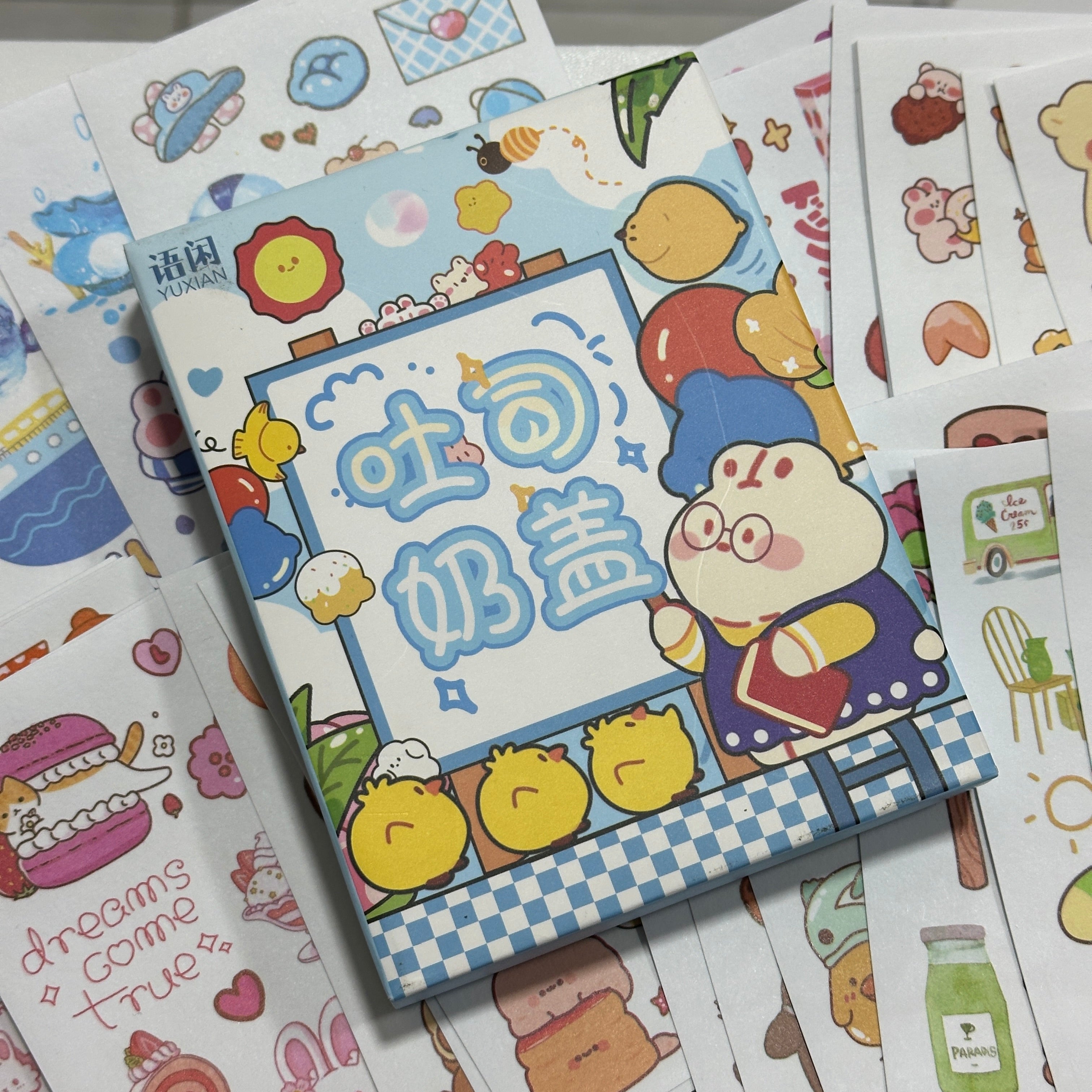 Caja Stickers - 50 hojas