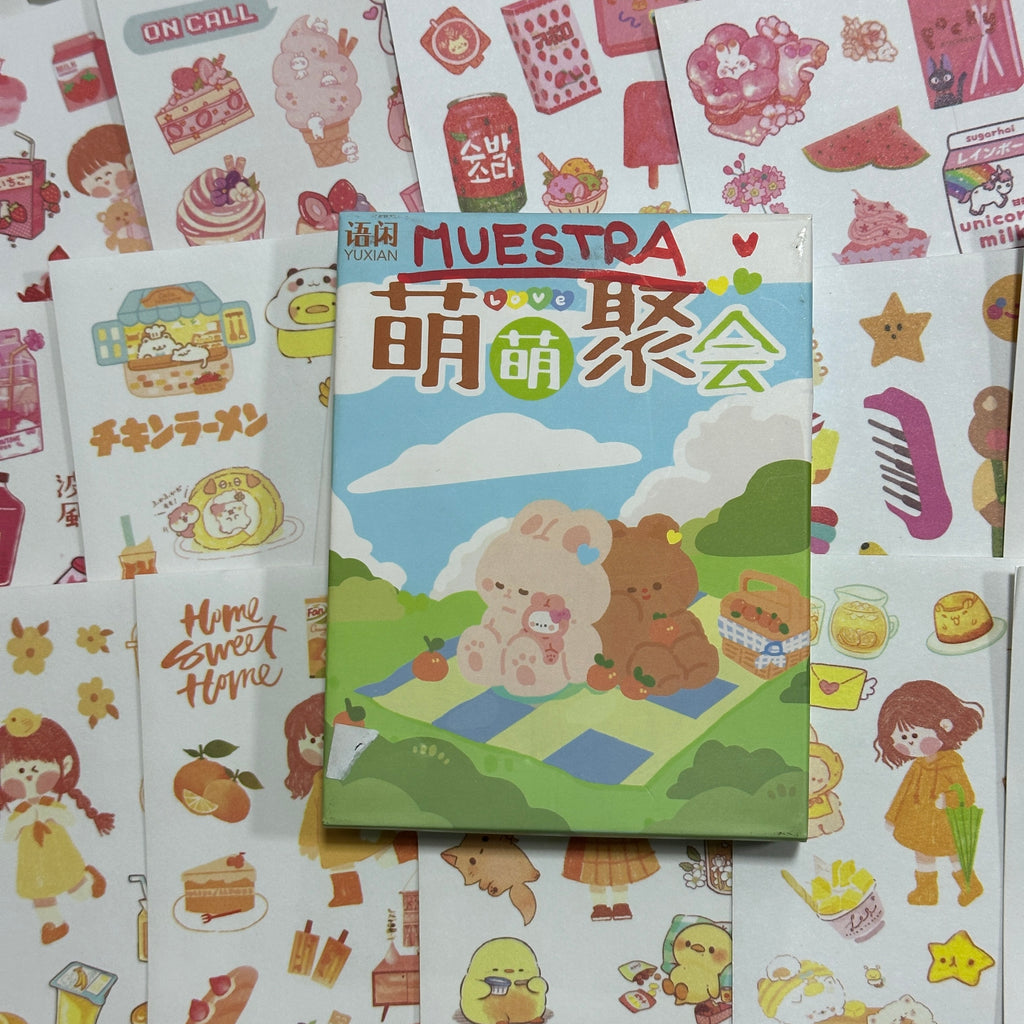 Caja Stickers - 50 hojas