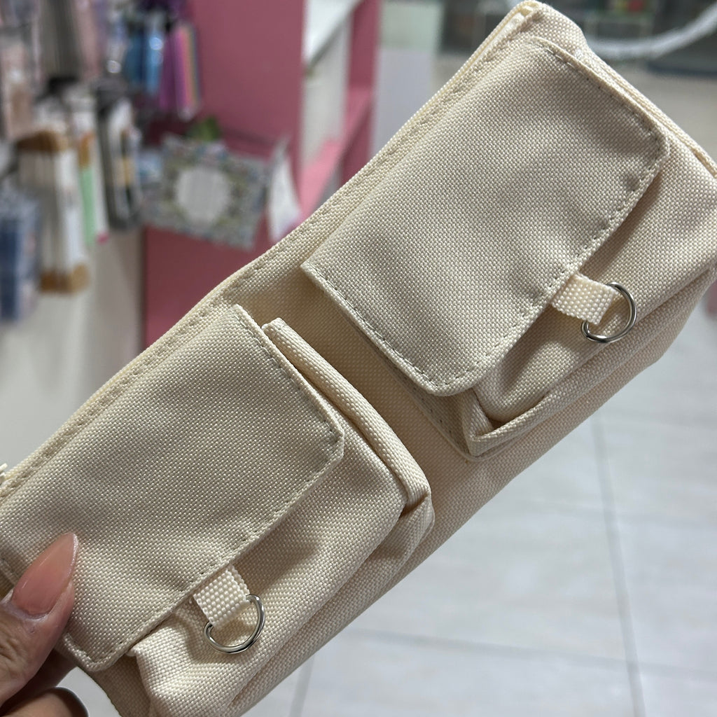 Estuchera aesthetic - bolsillos